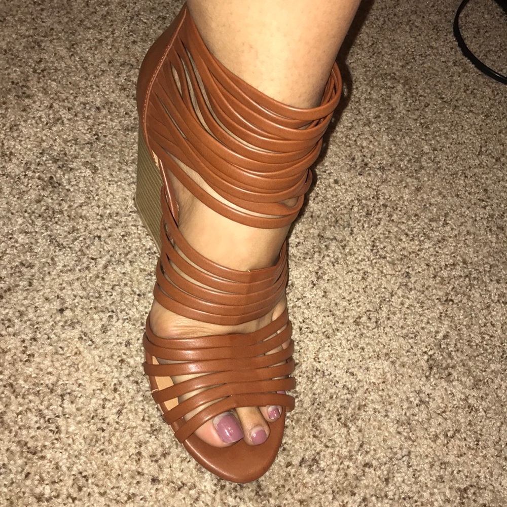 Brown heels